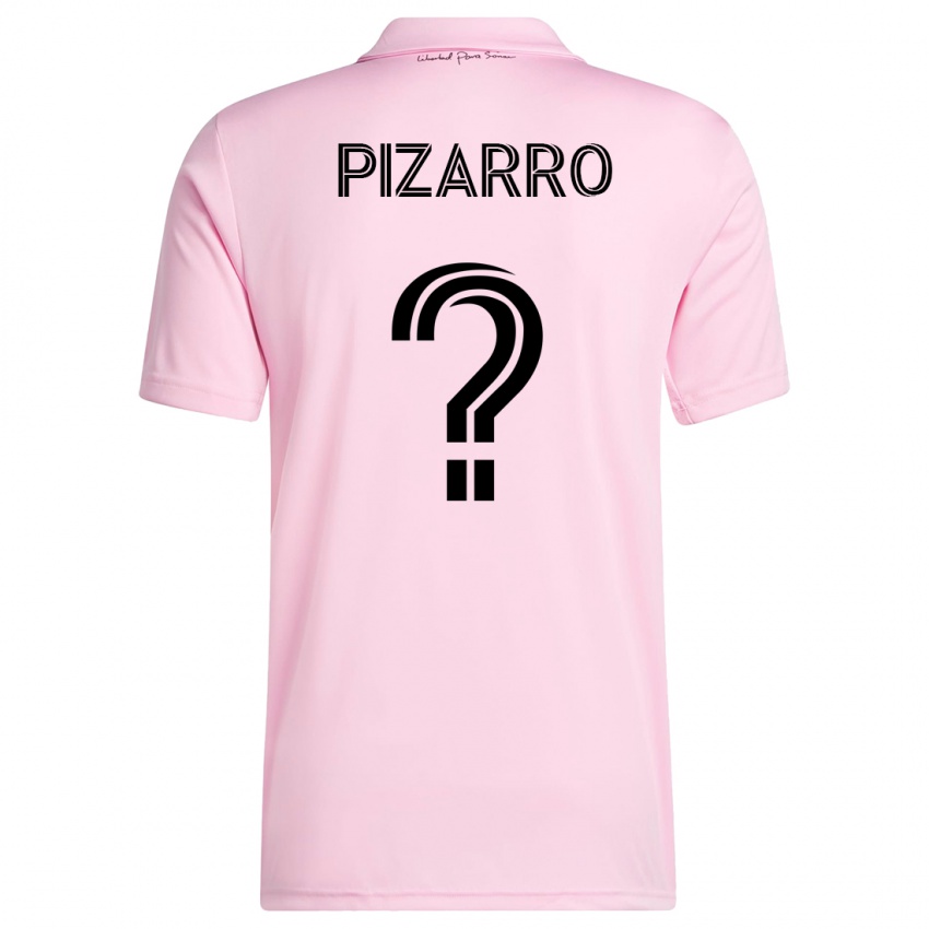 Niño Camiseta Rodolfo Pizarro #0 Rosa 1ª Equipación 2023/24 La Camisa