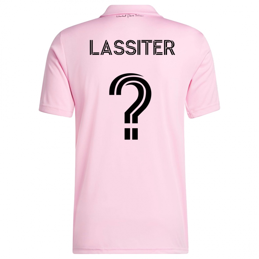 Niño Camiseta Ariel Lassiter #0 Rosa 1ª Equipación 2023/24 La Camisa