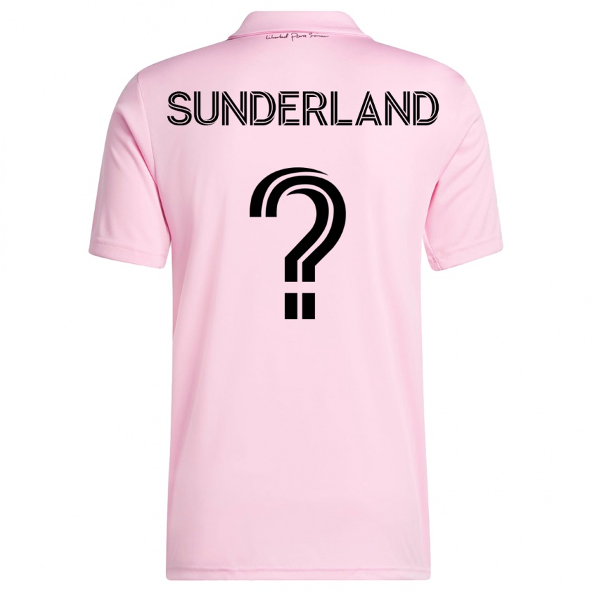 Niño Camiseta Lawson Sunderland #0 Rosa 1ª Equipación 2023/24 La Camisa