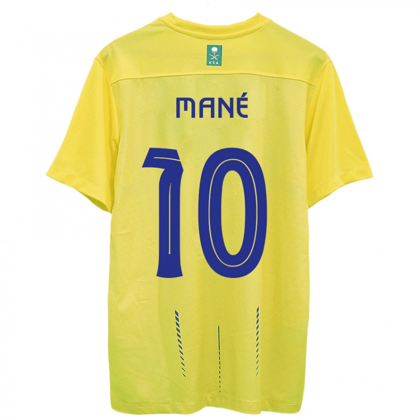 Niño Camiseta Sadio Mane #10 Amarillo 1ª Equipación 2023/24 La Camisa