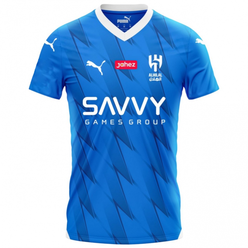 Niño Camiseta Aleksandar Mitrovic #9 Azul 1ª Equipación 2023/24 La Camisa