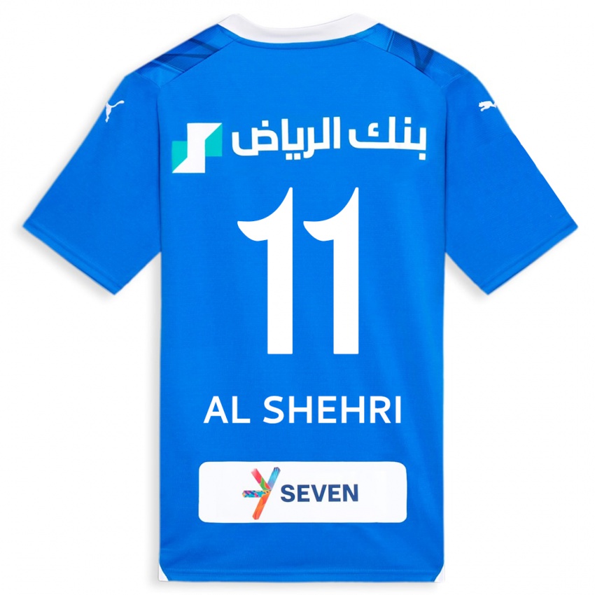 Niño Camiseta Saleh Al-Shehri #11 Azul 1ª Equipación 2023/24 La Camisa