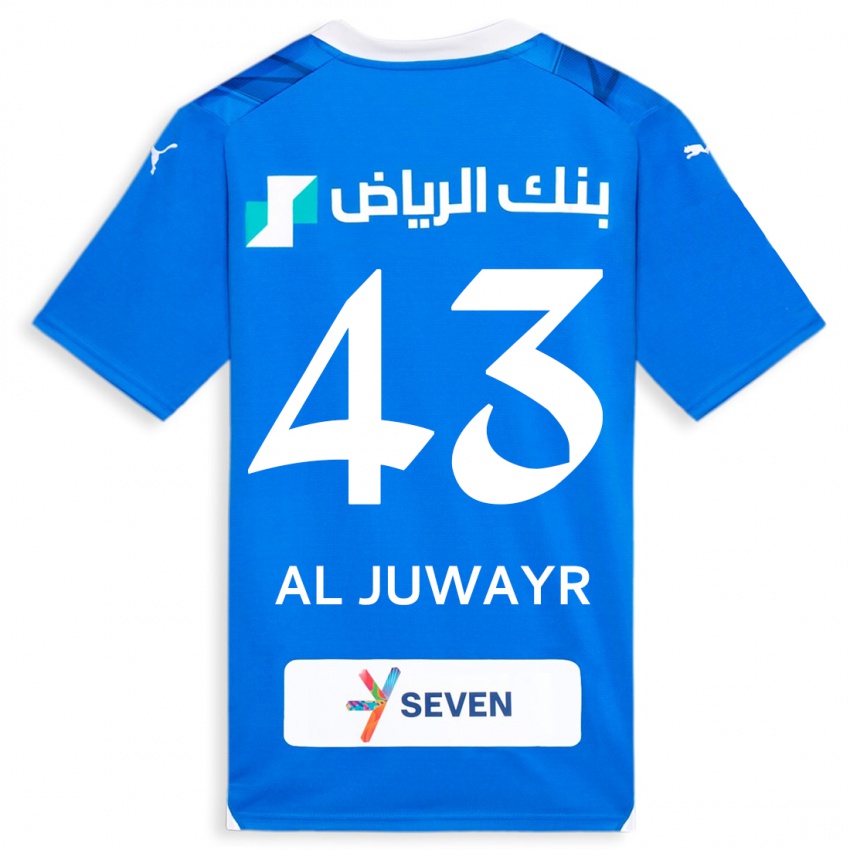 Niño Camiseta Musab Al-Juwayr #43 Azul 1ª Equipación 2023/24 La Camisa