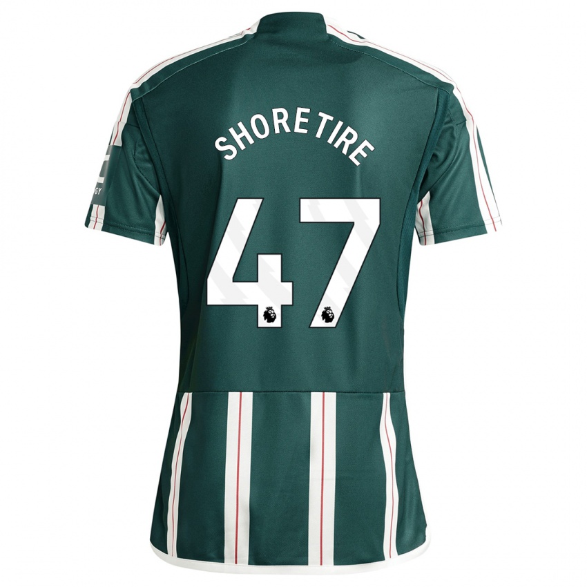 Niño Camiseta Shola Shoretire #47 Verde Oscuro 2ª Equipación 2023/24 La Camisa