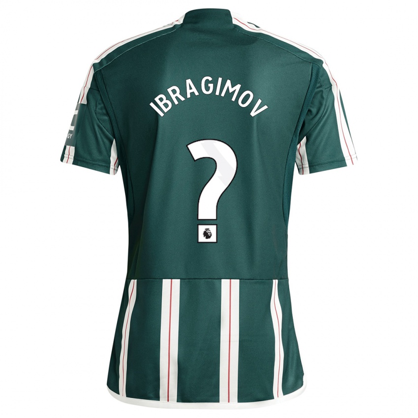 Niño Camiseta Amir Ibragimov #0 Verde Oscuro 2ª Equipación 2023/24 La Camisa