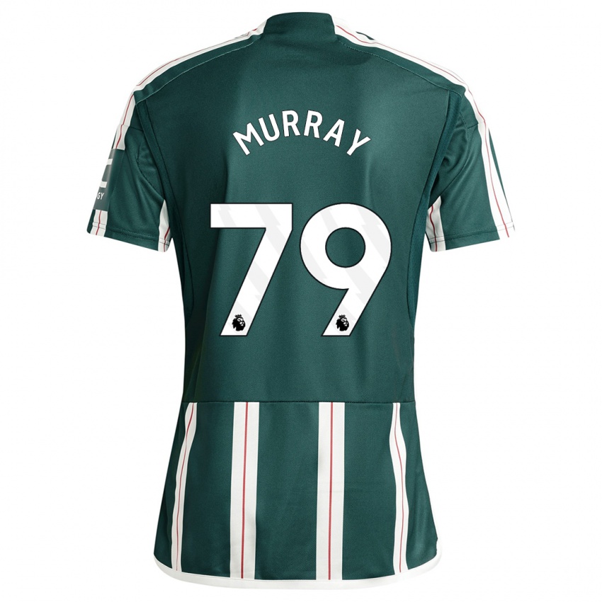 Niño Camiseta Sam Murray #79 Verde Oscuro 2ª Equipación 2023/24 La Camisa