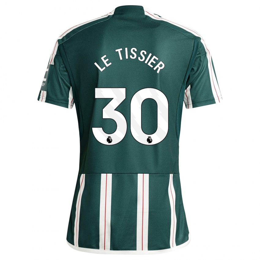Niño Camiseta Maya Le Tissier #30 Verde Oscuro 2ª Equipación 2023/24 La Camisa