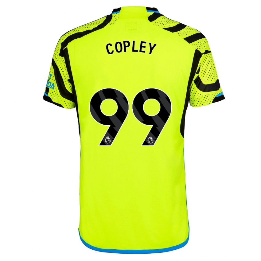 Niño Camiseta Louie Copley #99 Amarillo 2ª Equipación 2023/24 La Camisa