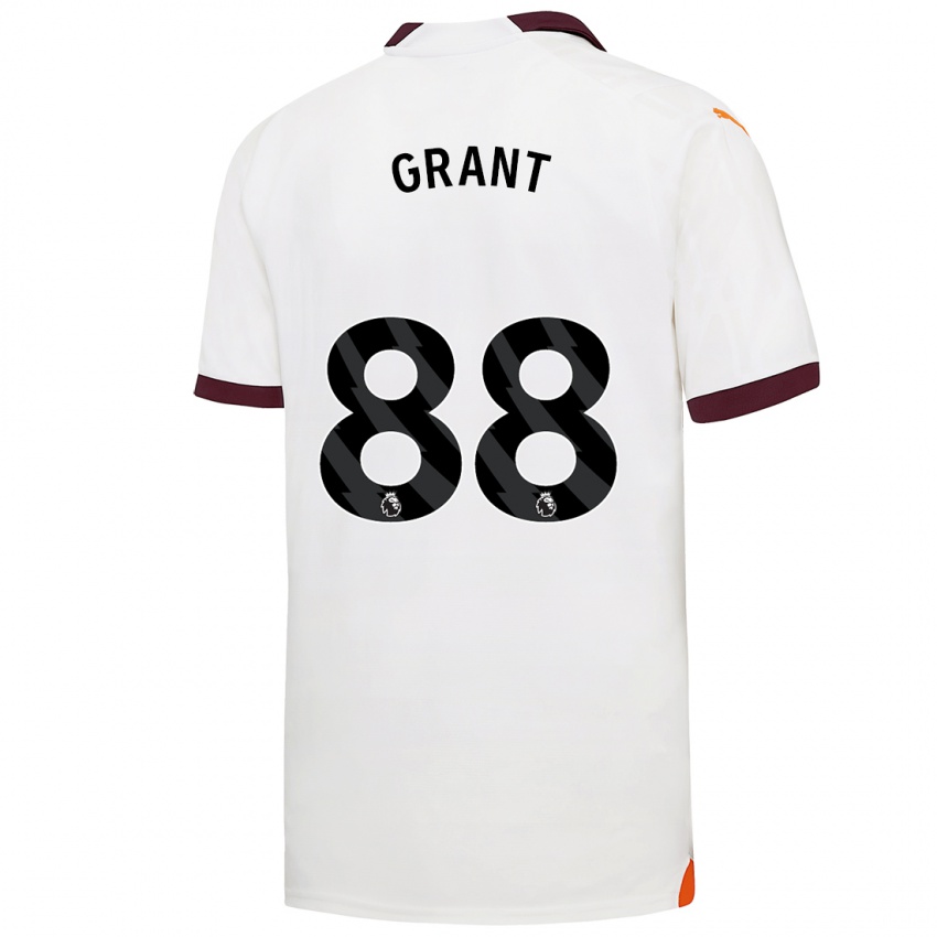 Niño Camiseta True Grant #88 Blanco 2ª Equipación 2023/24 La Camisa