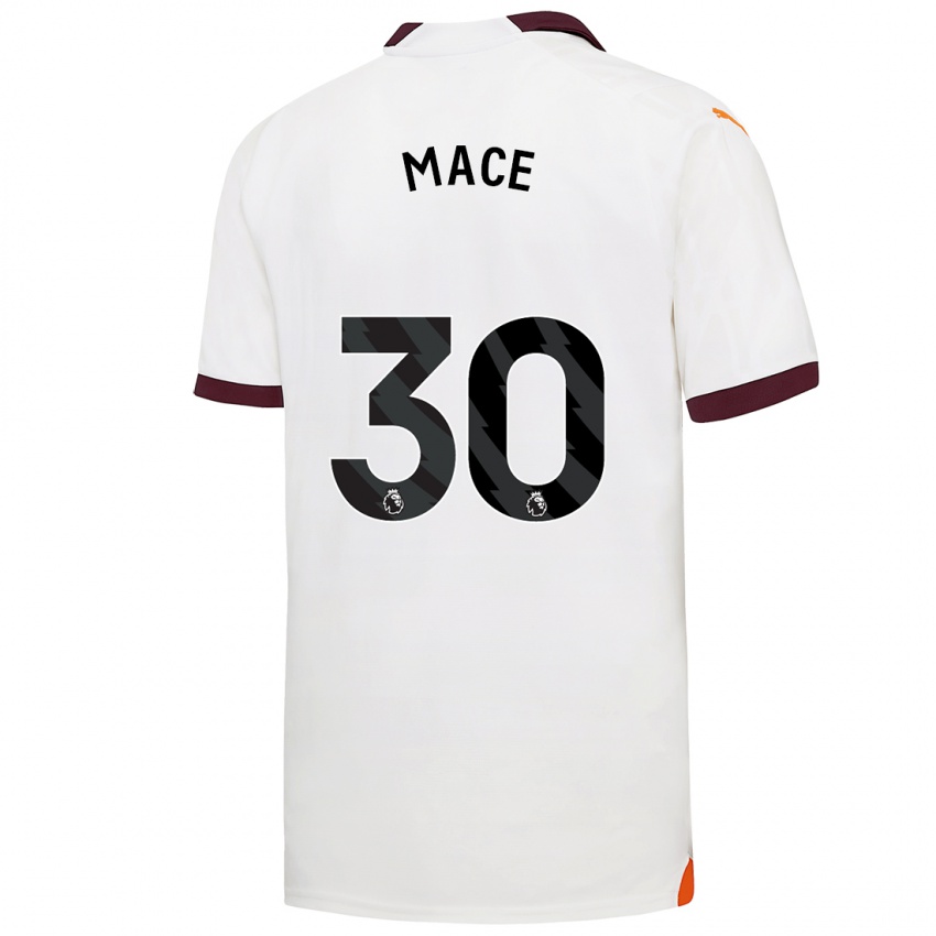 Niño Camiseta Ruby Mace #30 Blanco 2ª Equipación 2023/24 La Camisa