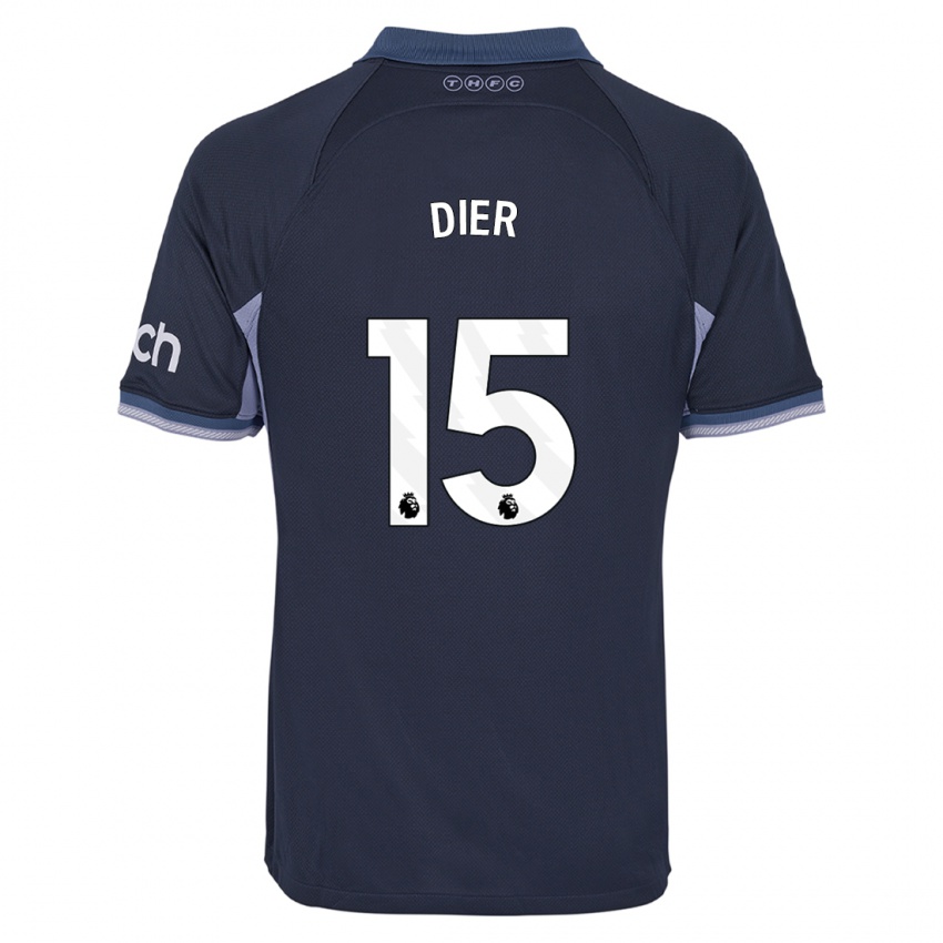 Niño Camiseta Eric Dier #15 Azul Oscuro 2ª Equipación 2023/24 La Camisa