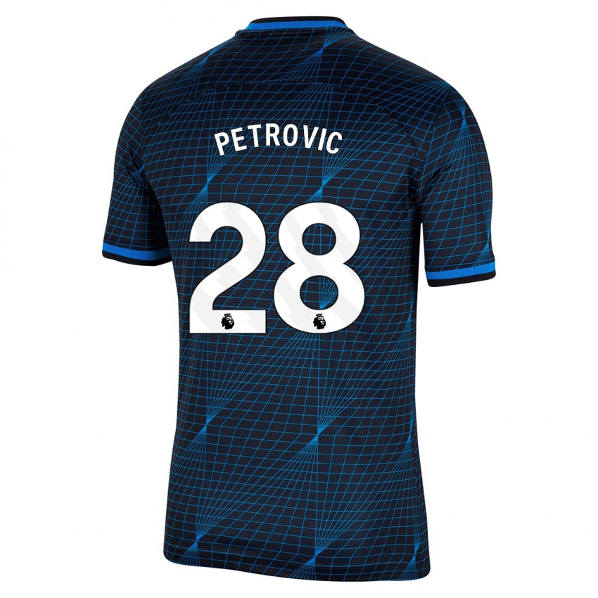 Niño Camiseta Djordje Petrovic #28 Azul Oscuro 2ª Equipación 2023/24 La Camisa
