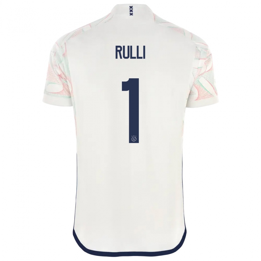 Niño Camiseta Gerónimo Rulli #1 Blanco 2ª Equipación 2023/24 La Camisa