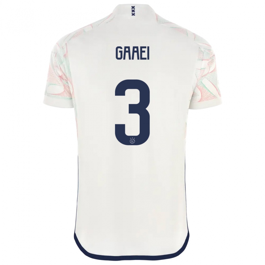 Niño Camiseta Anton Gaaei #3 Blanco 2ª Equipación 2023/24 La Camisa