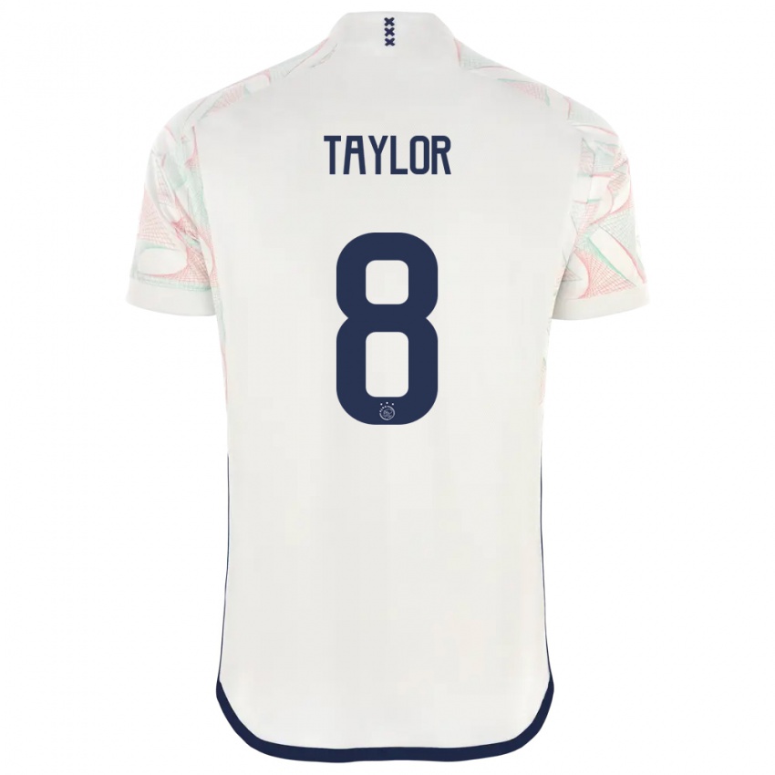 Niño Camiseta Kenneth Taylor #8 Blanco 2ª Equipación 2023/24 La Camisa