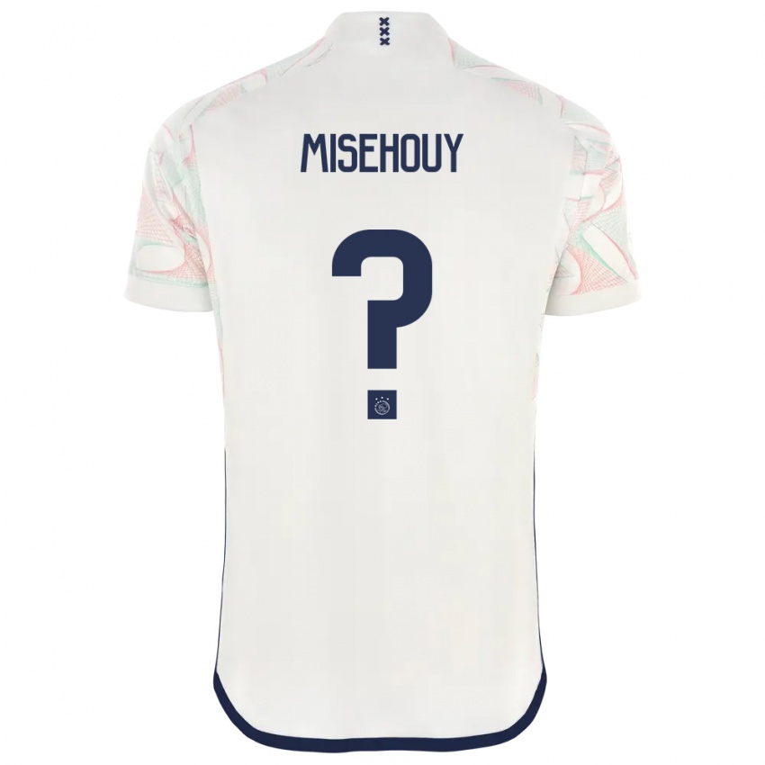 Niño Camiseta Gabriel Misehouy #0 Blanco 2ª Equipación 2023/24 La Camisa