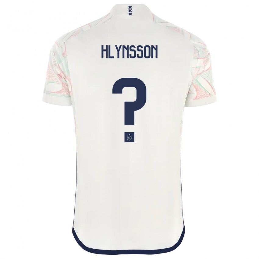 Niño Camiseta Kristian Hlynsson #0 Blanco 2ª Equipación 2023/24 La Camisa