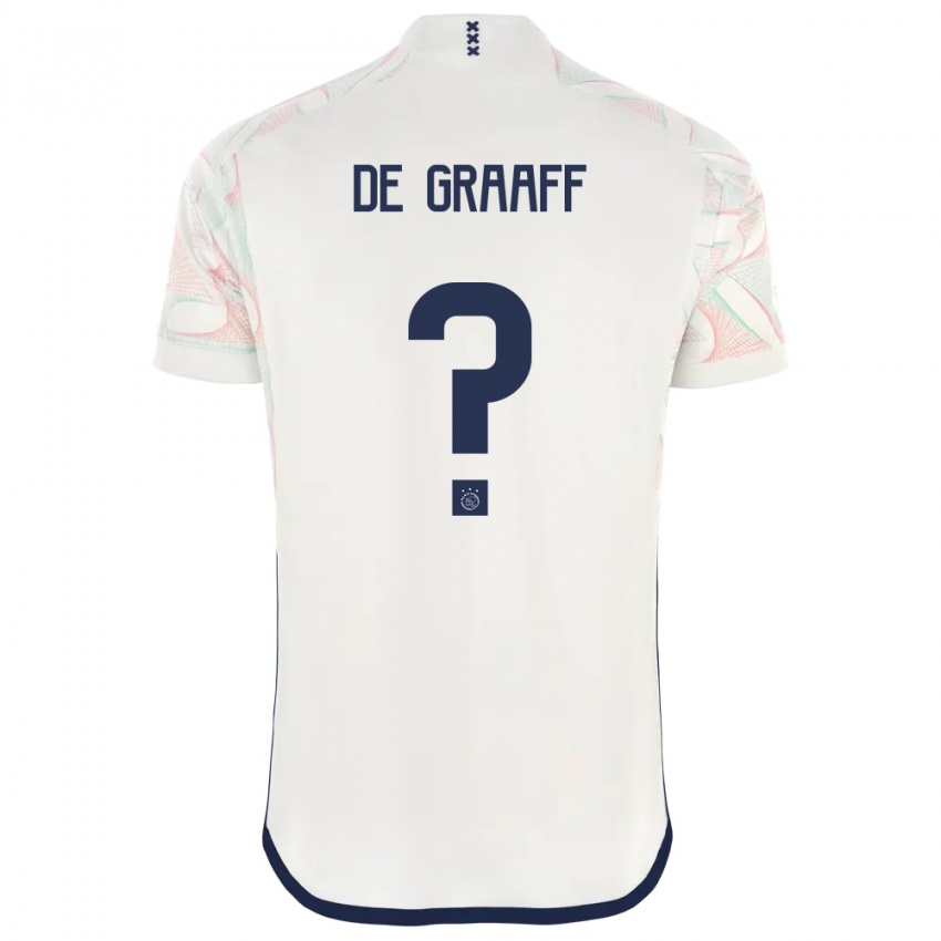 Niño Camiseta Tom De Graaff #0 Blanco 2ª Equipación 2023/24 La Camisa
