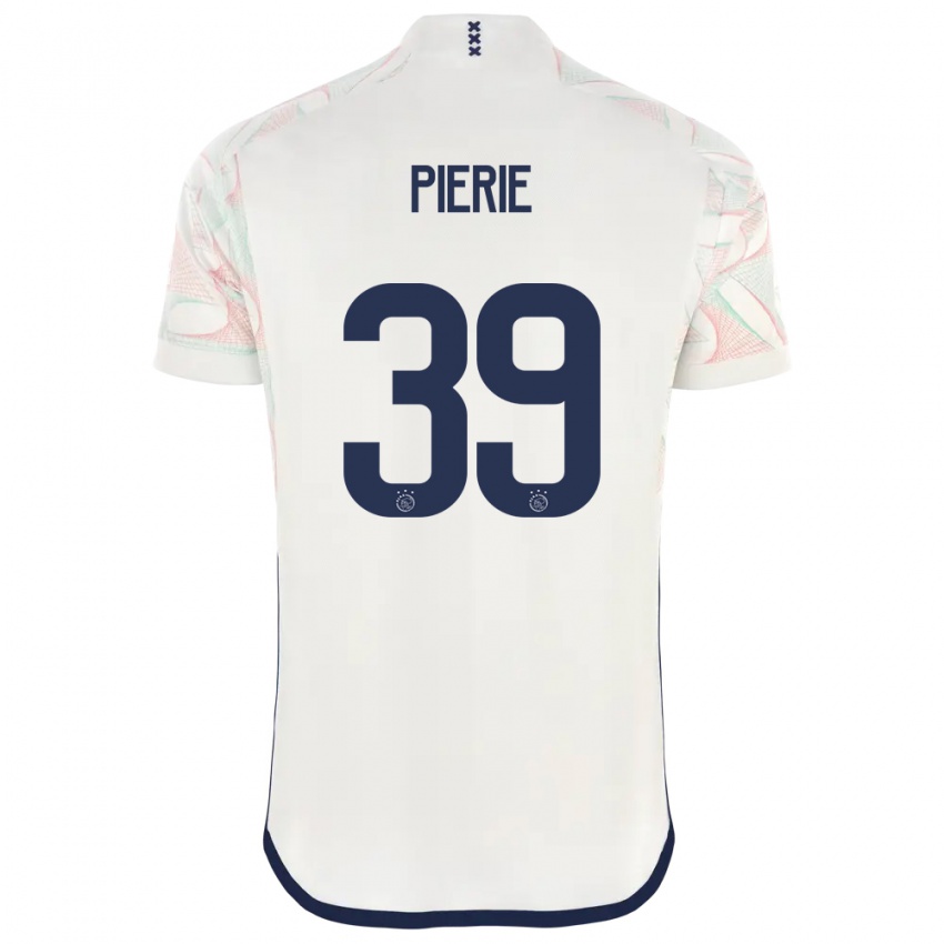 Niño Camiseta Kik Pierie #39 Blanco 2ª Equipación 2023/24 La Camisa