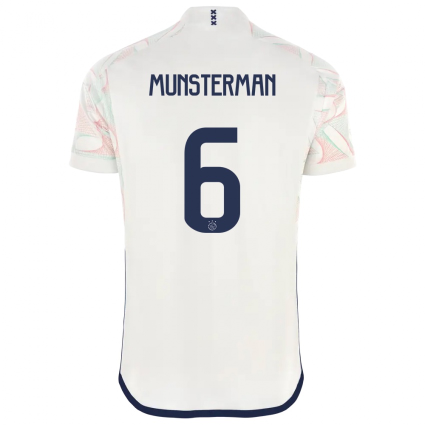 Niño Camiseta Marthe Munsterman #6 Blanco 2ª Equipación 2023/24 La Camisa