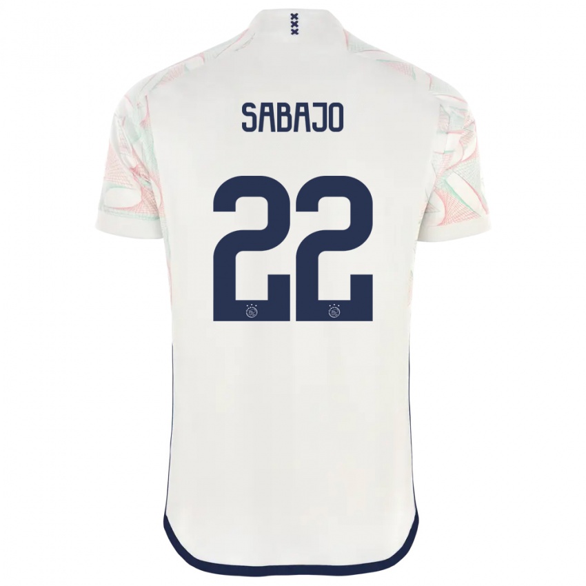 Niño Camiseta Quinty Sabajo #22 Blanco 2ª Equipación 2023/24 La Camisa