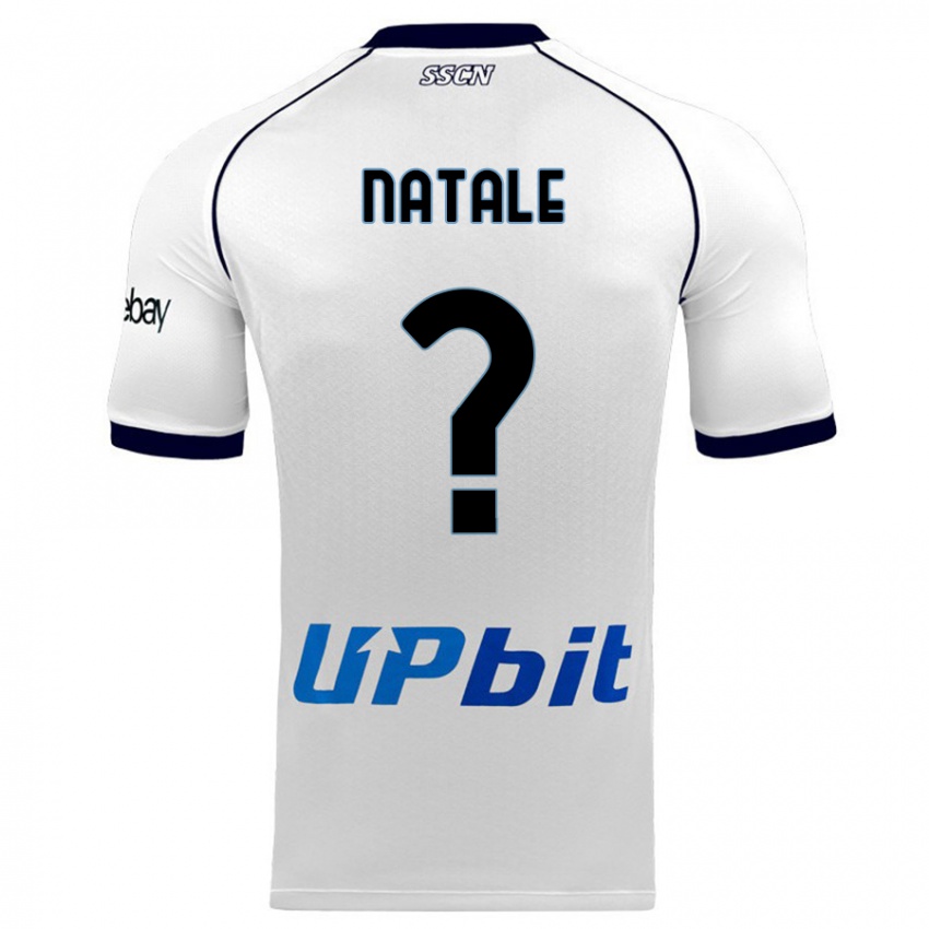 Niño Camiseta Roberto Natale #0 Blanco 2ª Equipación 2023/24 La Camisa