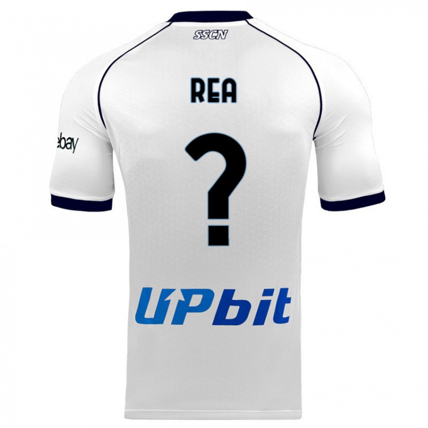Niño Camiseta Roberto Rea #0 Blanco 2ª Equipación 2023/24 La Camisa