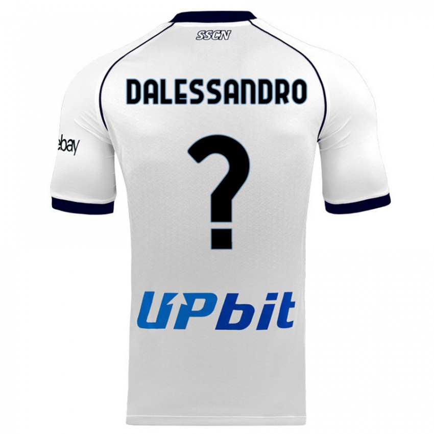 Niño Camiseta Nicola Dalessandro #0 Blanco 2ª Equipación 2023/24 La Camisa