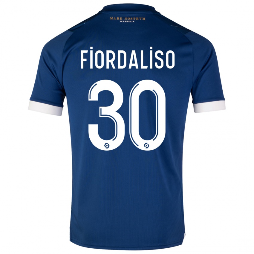 Niño Camiseta Thelma Fiordaliso #30 Azul Oscuro 2ª Equipación 2023/24 La Camisa