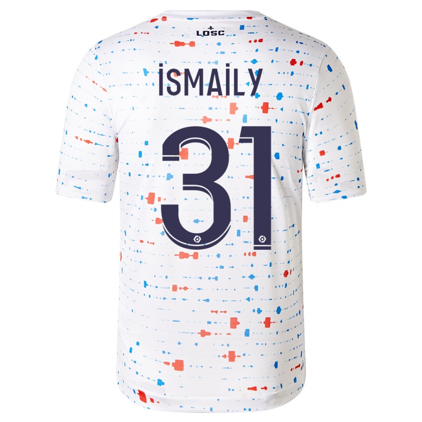 Niño Camiseta Ismaily #31 Blanco 2ª Equipación 2023/24 La Camisa