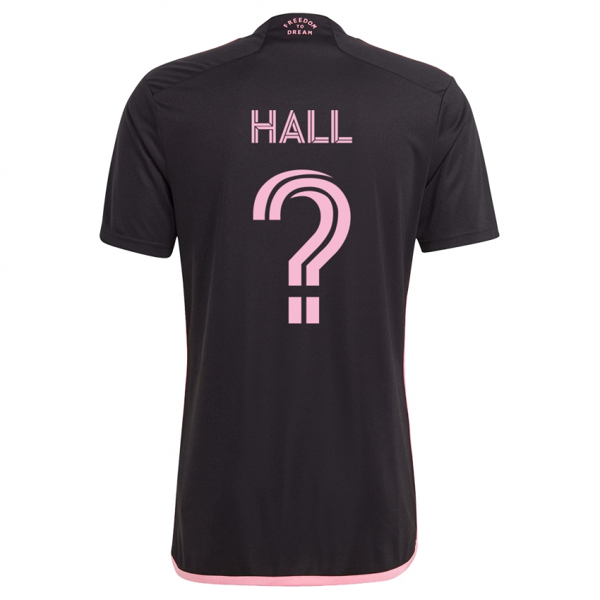 Niño Camiseta Tyler Hall #0 Negro 2ª Equipación 2023/24 La Camisa