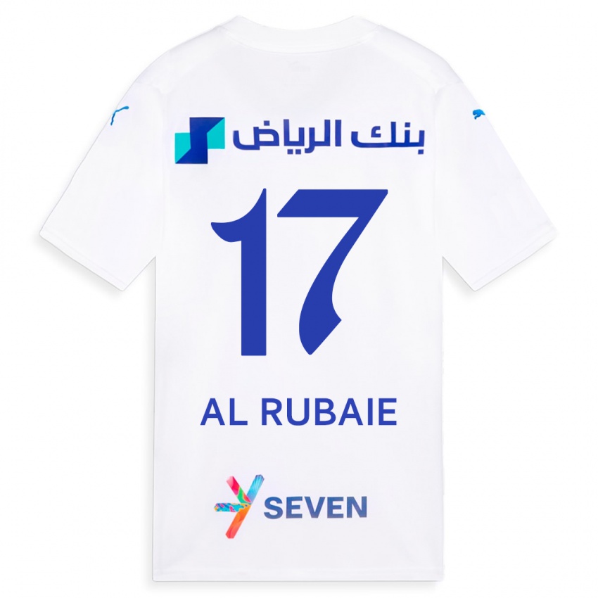 Niño Camiseta Mohammed Al-Rubaie #17 Blanco 2ª Equipación 2023/24 La Camisa