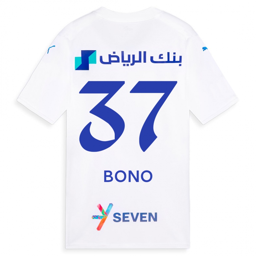 Niño Camiseta Bono #37 Blanco 2ª Equipación 2023/24 La Camisa