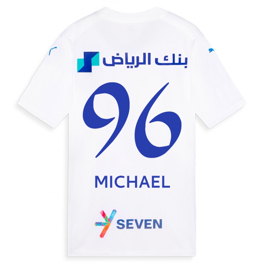 Niño Camiseta Michael #96 Blanco 2ª Equipación 2023/24 La Camisa