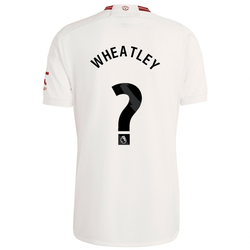Niño Camiseta Ethan Wheatley #0 Blanco Equipación Tercera 2023/24 La Camisa