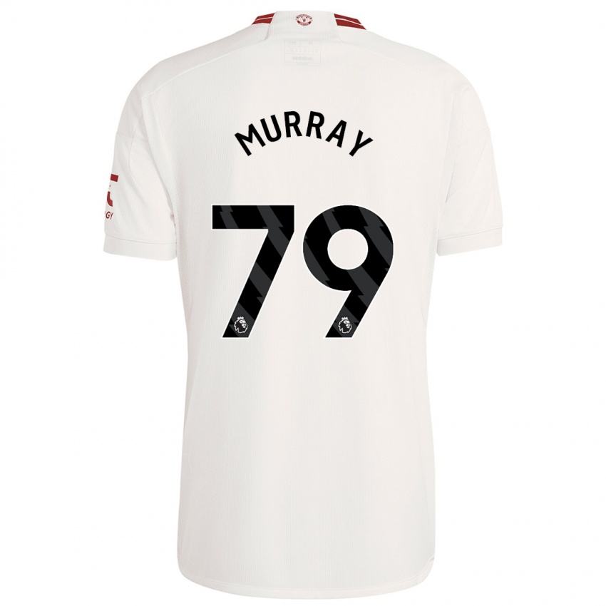 Niño Camiseta Sam Murray #79 Blanco Equipación Tercera 2023/24 La Camisa