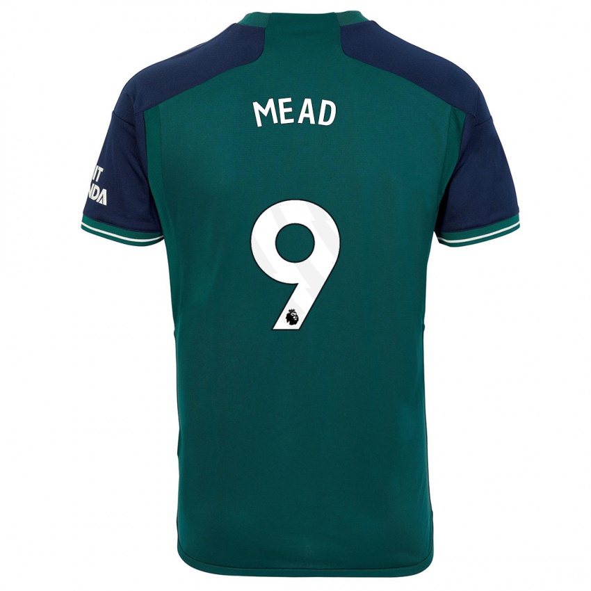 Niño Camiseta Beth Mead #9 Verde Equipación Tercera 2023/24 La Camisa