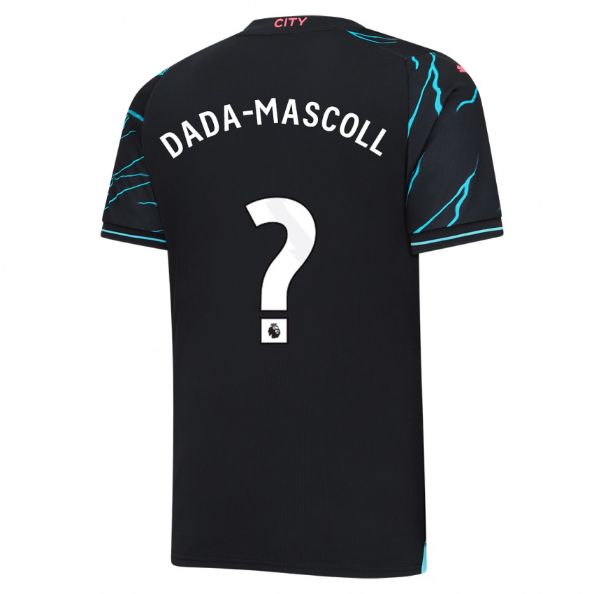 Niño Camiseta Isaiah Dada-Mascoll #0 Azul Oscuro Equipación Tercera 2023/24 La Camisa
