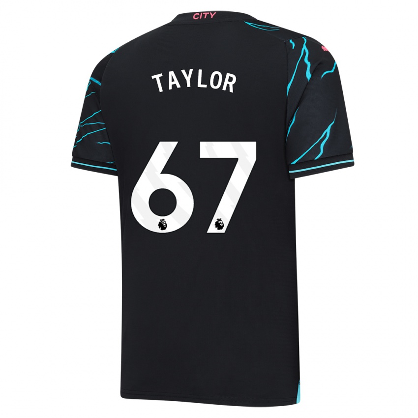 Niño Camiseta Kane Taylor #67 Azul Oscuro Equipación Tercera 2023/24 La Camisa