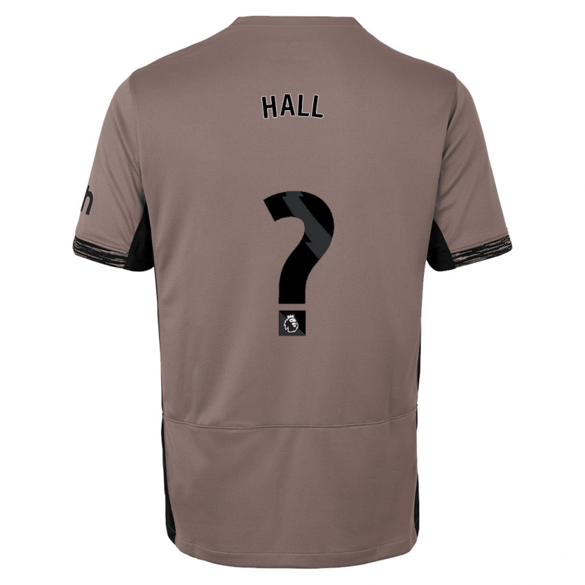 Niño Camiseta Tyrese Hall #0 Beige Obscuro Equipación Tercera 2023/24 La Camisa