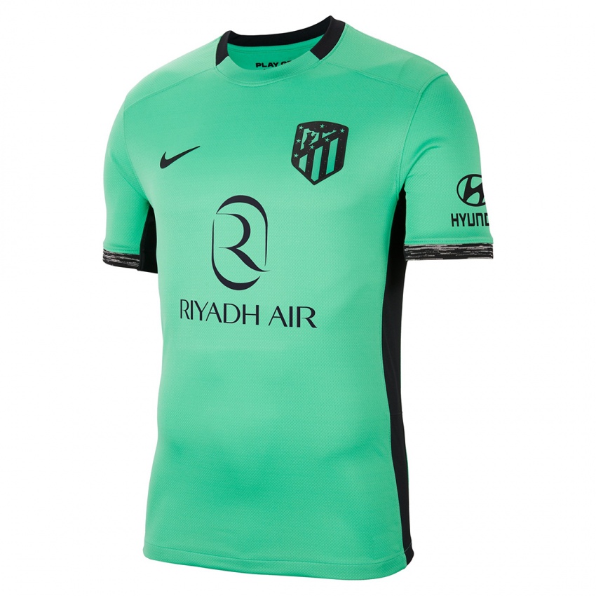 Niño Camiseta Alejandro Mestanza #19 Primavera Verde Equipación Tercera 2023/24 La Camisa