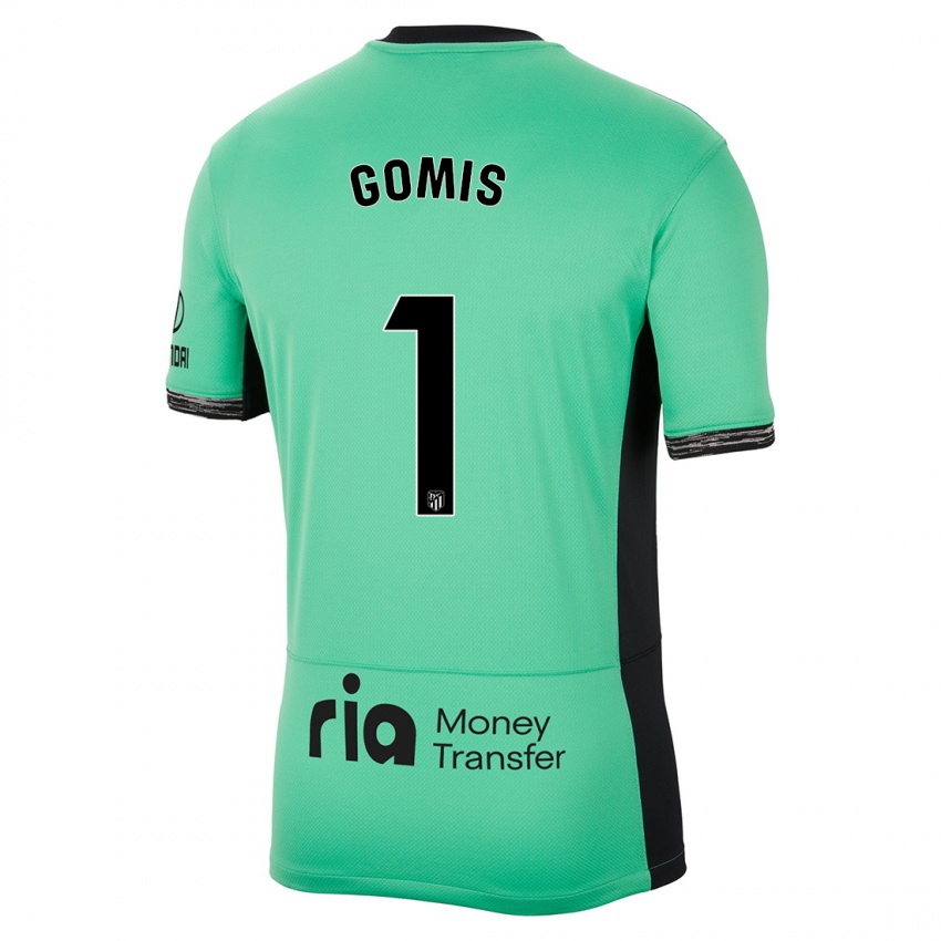 Niño Camiseta Antonio Gomis #1 Primavera Verde Equipación Tercera 2023/24 La Camisa