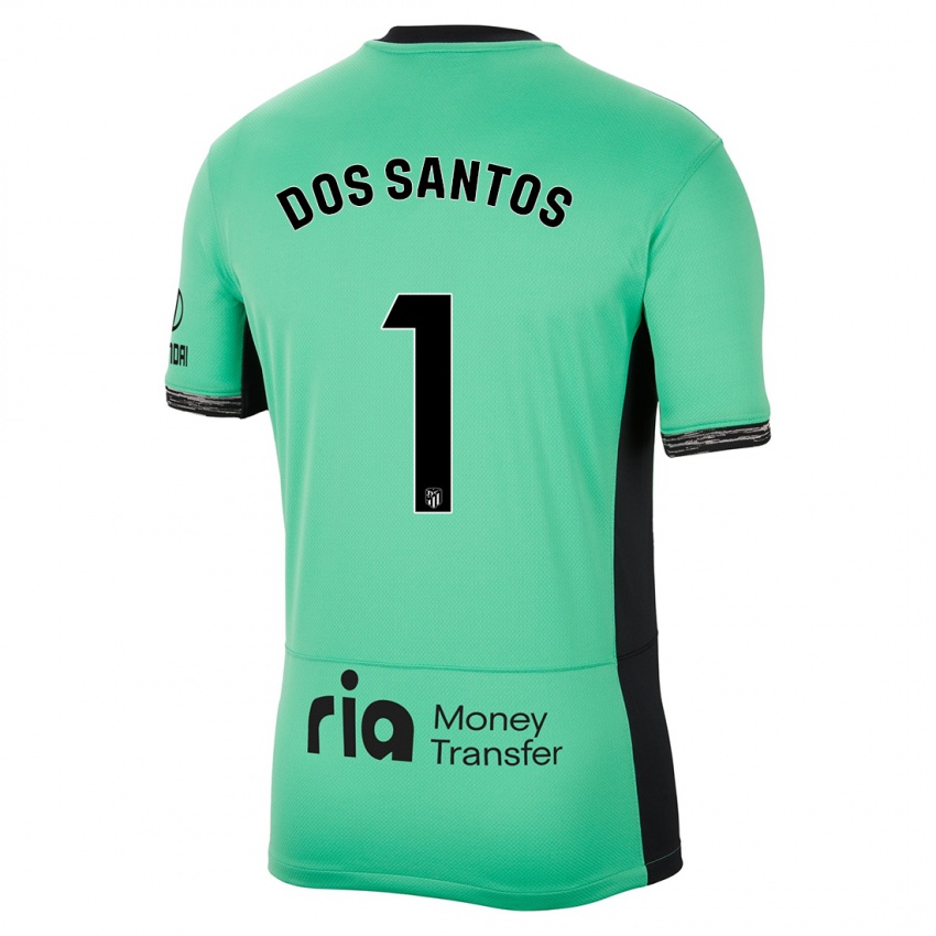 Niño Camiseta Alex Dos Santos #1 Primavera Verde Equipación Tercera 2023/24 La Camisa