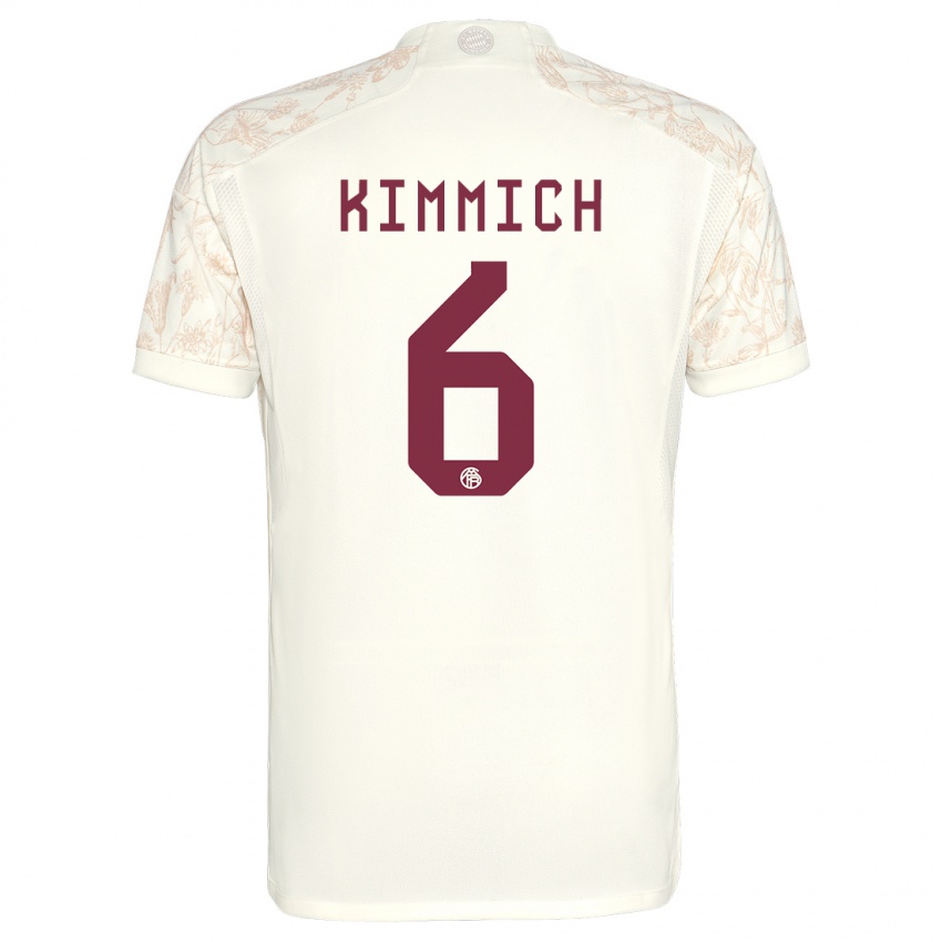 Niño Camiseta Joshua Kimmich #6 Blanquecino Equipación Tercera 2023/24 La Camisa