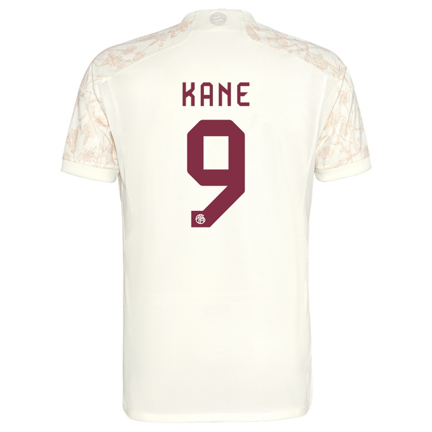 Niño Camiseta Harry Kane #9 Blanquecino Equipación Tercera 2023/24 La Camisa