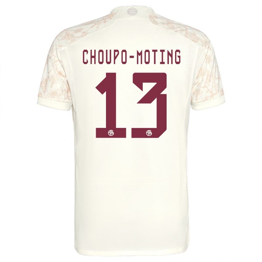 Niño Camiseta Eric Maxim Choupo-Moting #13 Blanquecino Equipación Tercera 2023/24 La Camisa