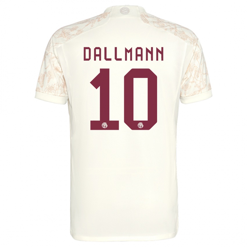 Niño Camiseta Linda Dallmann #10 Blanquecino Equipación Tercera 2023/24 La Camisa