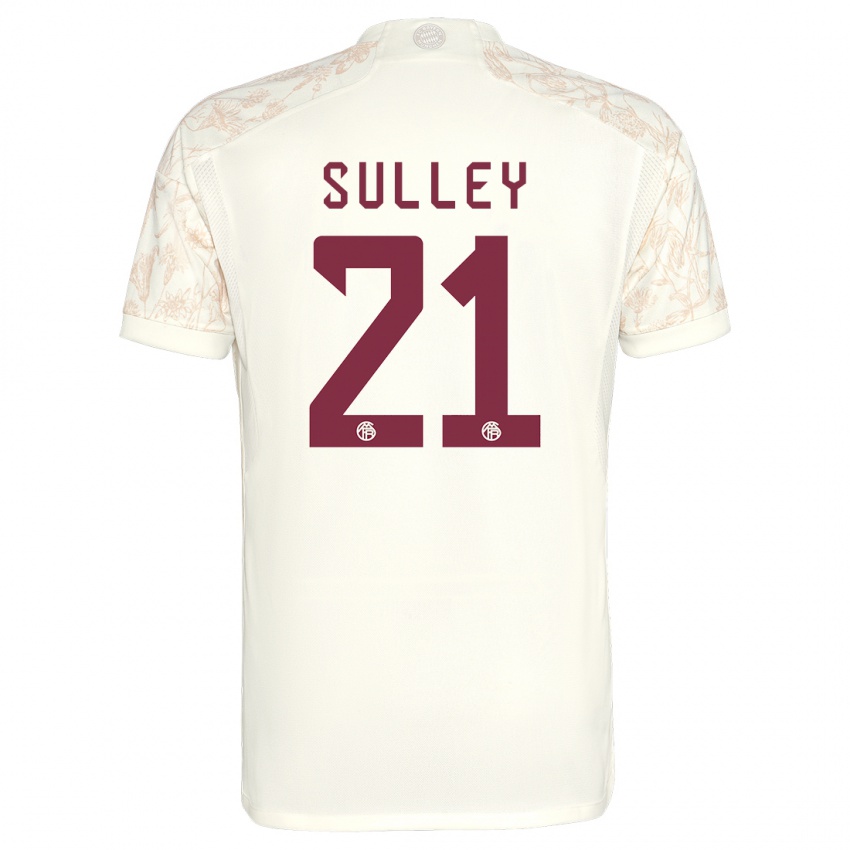 Niño Camiseta Williams Baffour Sulley #21 Blanquecino Equipación Tercera 2023/24 La Camisa