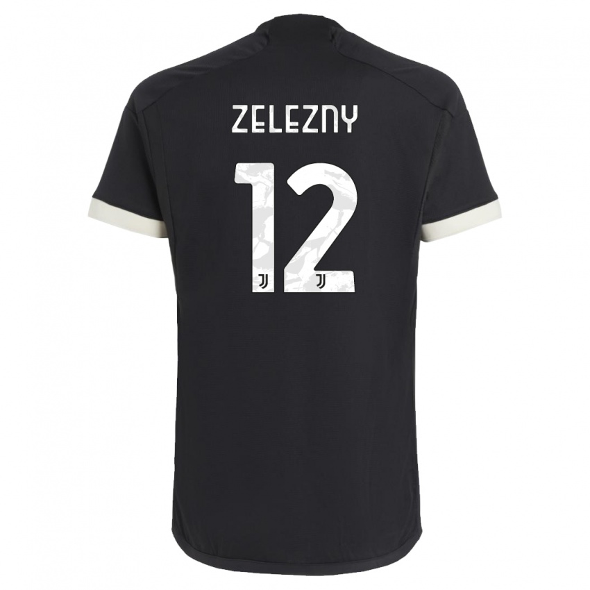 Niño Camiseta Radoslaw Zelezny #12 Negro Equipación Tercera 2023/24 La Camisa
