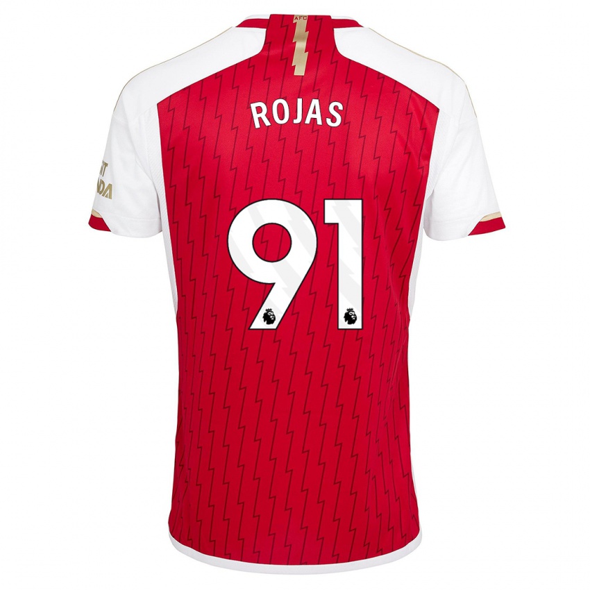 Hombre Camiseta Alexei Rojas #91 Rojo 1ª Equipación 2023/24 La Camisa